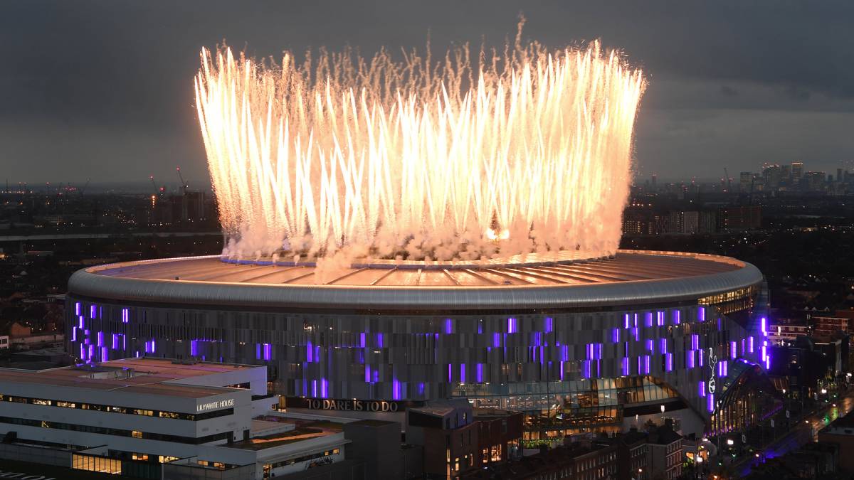 La inauguración del imponente Tottenham Hotspur Stadium