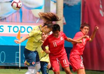 Mira los goles del triunfo de la Colombia femenina sobre Perú