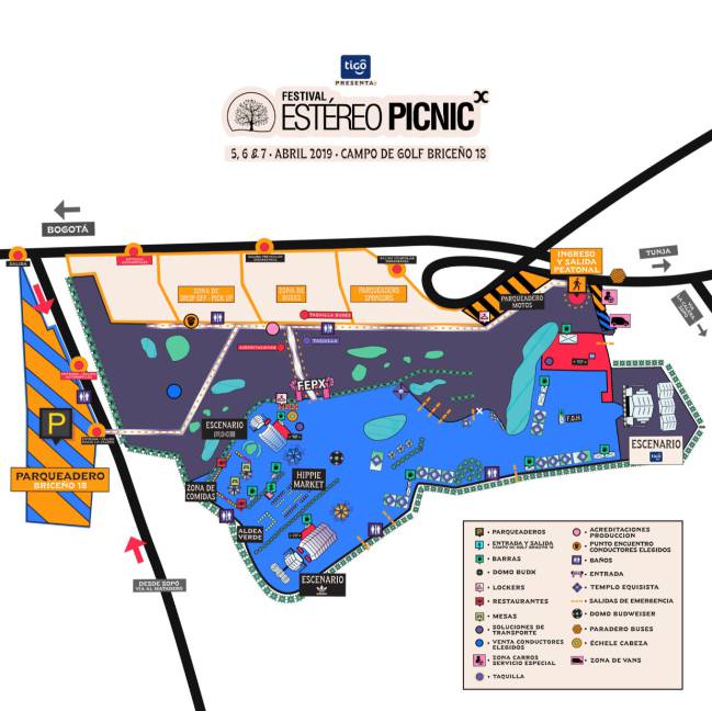 Festival Estereo Picnic 2019 El Line Up Y Los Horarios Confirmados