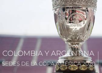 Colombia y Argentina, sedes Copa América 2020