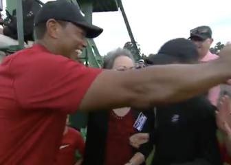 La emocionante celebración de Tiger Woods con su familia