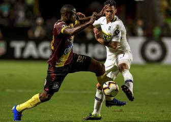 En imágenes: Tolima lucha pero empata ante Boca Juniors