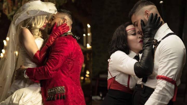 Las polémicas escenas del video entre Madonna y Maluma
