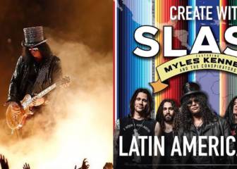Las exigencias de Slash para su concierto en Colombia