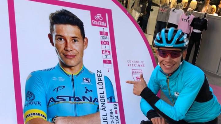 Superman López es una de las grandes cartas colombianas para el Giro de Italia 2019