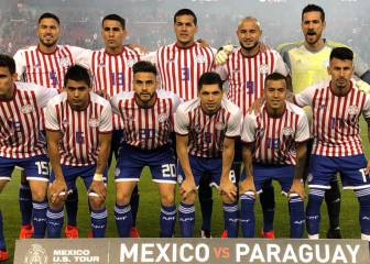 Preseleccionados de Paraguay, rival de Colombia en Copa