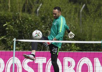 David Ospina está en casa, así entrena con atlético Nacional