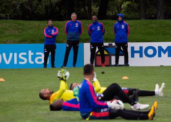 El microciclo de arqueros de Selección Colombia, en fotos