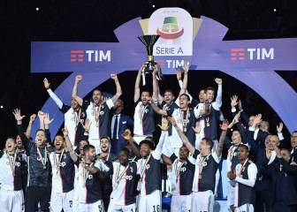 En imágenes: Así celebró la Juventus el título en su estadio