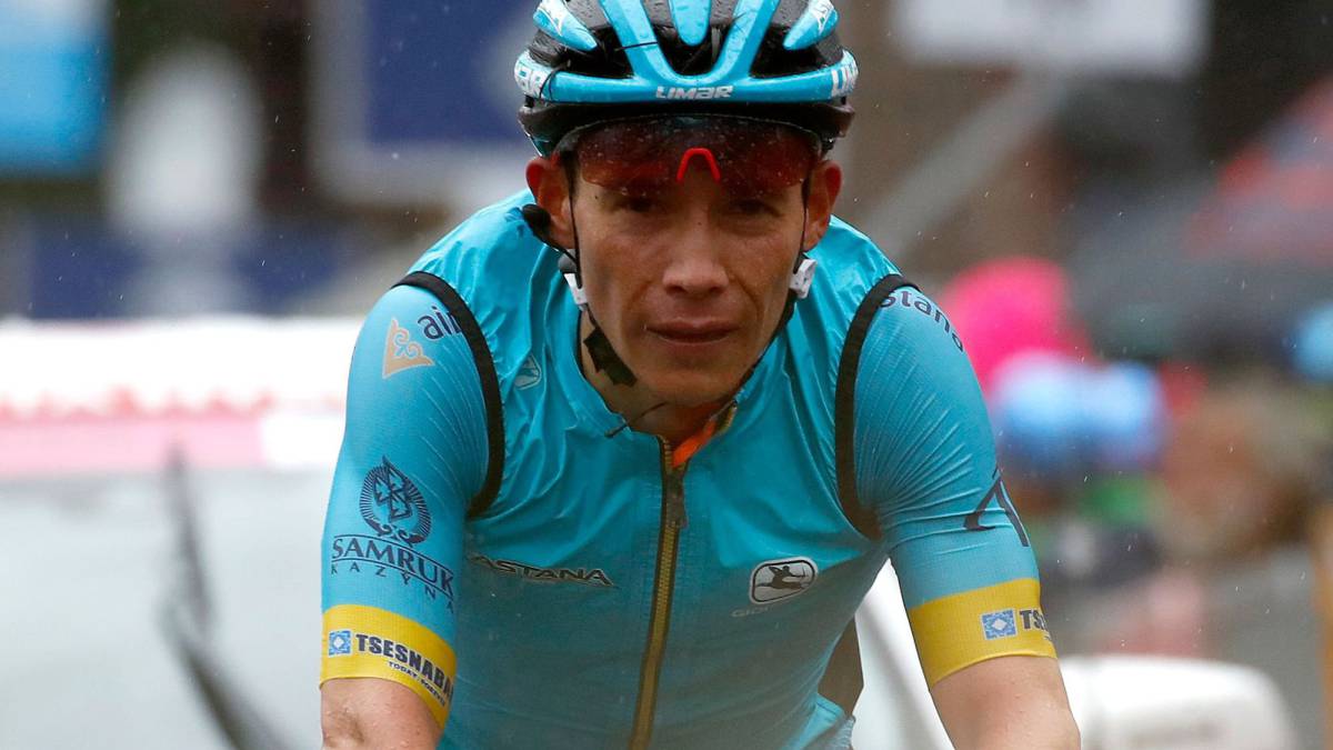 Superman López en la etapa 16 del Giro
