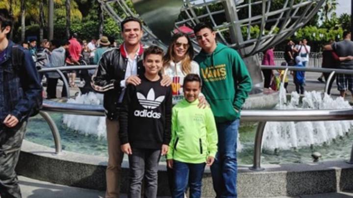 Las vacaciones de Silvestre Dangond y su familia. 