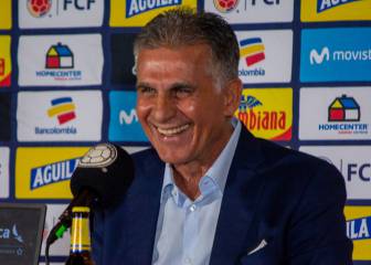 Las mejores frases e imágenes de Queiroz en la convocatoria