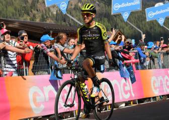 La victoria de Chaves en la etapa 19 del Giro, en imágenes