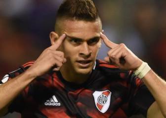 Santos Borré: Sería feliz de compartir con Falcao en River