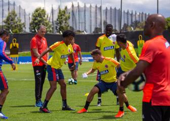 Las mejores imágenes del entreno de la Selección