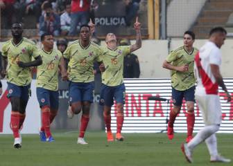 Colombia golea a Perú antes de viajar a Brasil