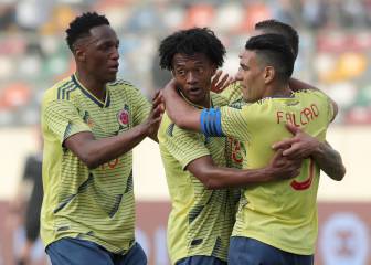 En imágenes: lo mejor de Colombia vs. Perú
