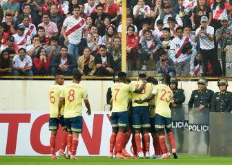 Colombia vence a Perú y está (casi) lista para la Copa