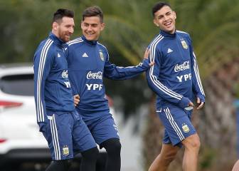 Argentina prepara el debut ante Colombia con 3 variantes