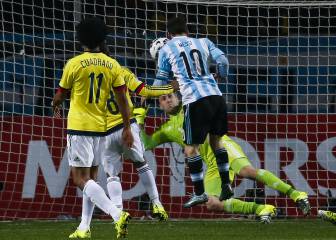 Argentina, mejor que Colombia en los últimos duelos por Copa