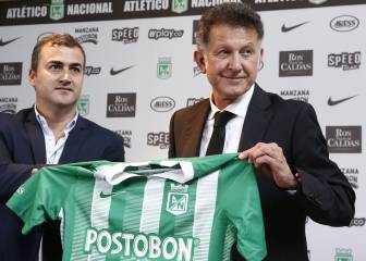 Así fue la presentación de Osorio como DT de Nacional