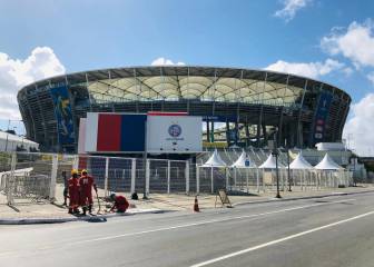 Un gigante dormido: Arena Fonte Nova listo para el debut