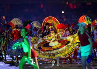 Mucho color: Así fue la inauguración de Copa América