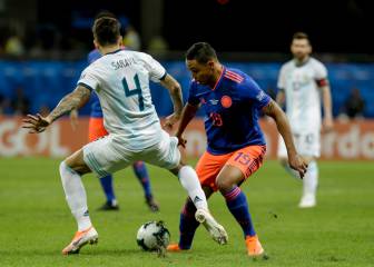 Muriel sale lesionado ante Argentina en el debut