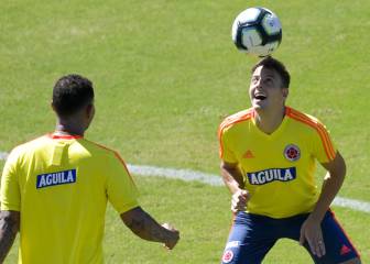 Colombia se recupera para pensar en Catar: entreno con 11