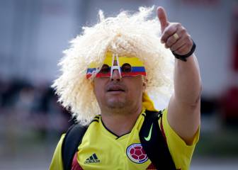 Sao Paulo tricolor: Imágenes de los hinchas colombianos