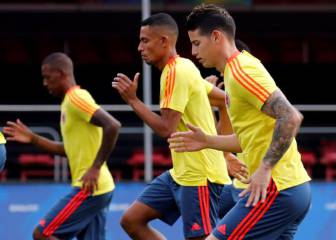 Colombia lo quiere todo: El entreno pensando en Paraguay