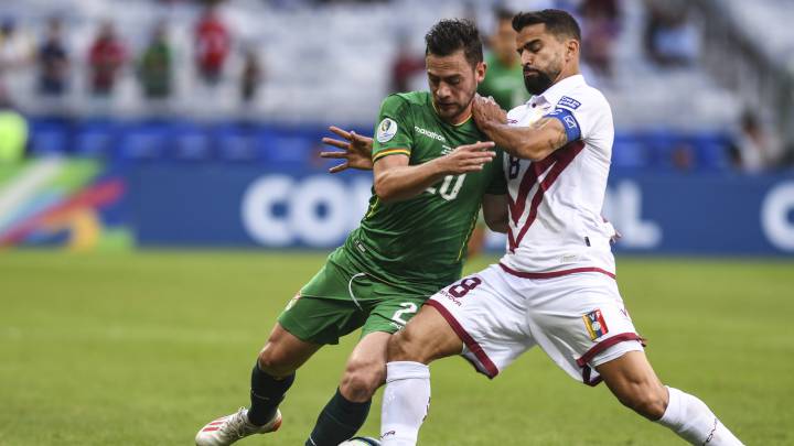 Venezuela se va a delante ante Bolivia en la última fecha de la copa América en la fas de grupos