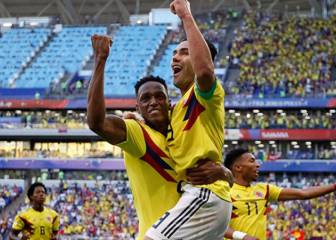 Yerry Mina aconseja a Falcao jugar en Palmeiras