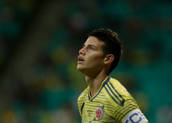 James Rodríguez opina del VAR y cree que sí hubo penal