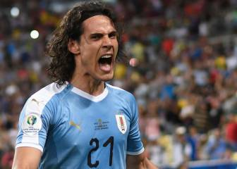 Jugador Rexona de la fecha: Edinson Cavani de Uruguay