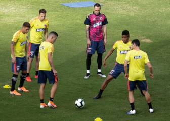 Pacaembú recibe a Colombia con equipo completo