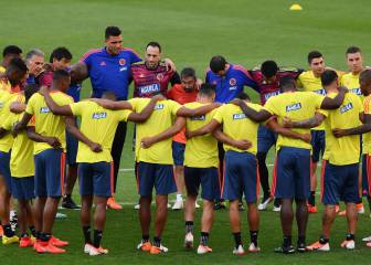 Colombia termina prácticas para los cuartos contra Chile