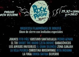 Rock Al Parque 2019: Horarios y programación del festival