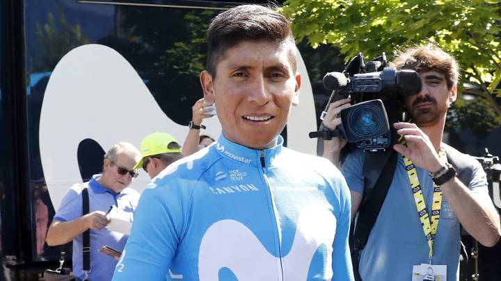 Nairo Quintana habló después de la tercera etapa del Tour de Francia en la que el ganador fue Julian Alaphilippe y Egan Bernal es el mejor colombiano