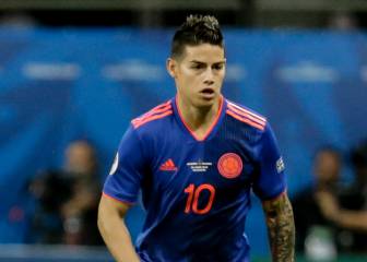 James, incluido en el 11 ideal de la Copa América 2019