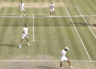 El gran lujo de Cabal en la final de dobles de Wimbledon
