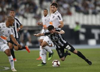 Mineiro, de Chará, vence a Botafogo en Sudamericana