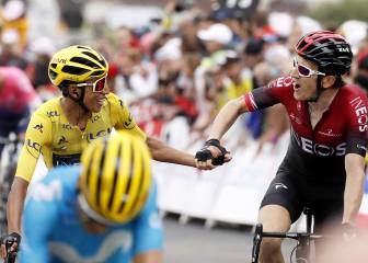 Las primeras imágenes de Egan como campeón del Tour