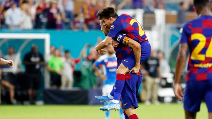 Resultado del partido barcelona nápoles