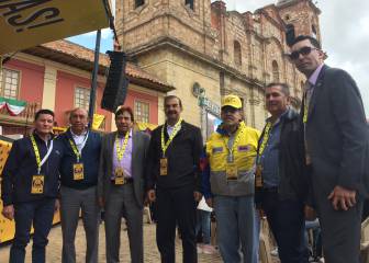Glorias de ciclismo colombiano rinden homenaje a Egan