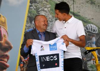 El agradecimiento de Egan Bernal a sus mentores