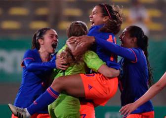 Leicy Santos y Natalia Gaitán dedican el triunfo a Colombia