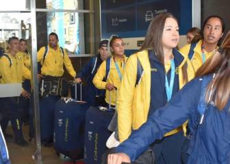 Con el oro, Selección Colombia Femenina regresa al país