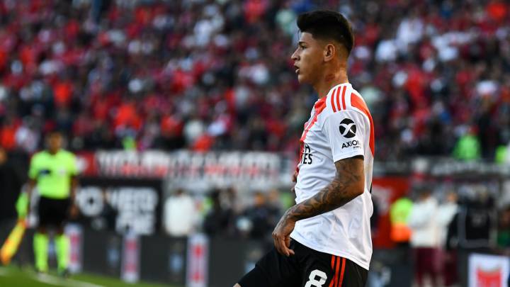 Carrascal, con ventaja en la lucha por la titular en River ...