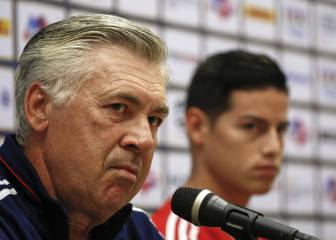 De Laurentiis, el obstáculo entre James y Ancelotti
